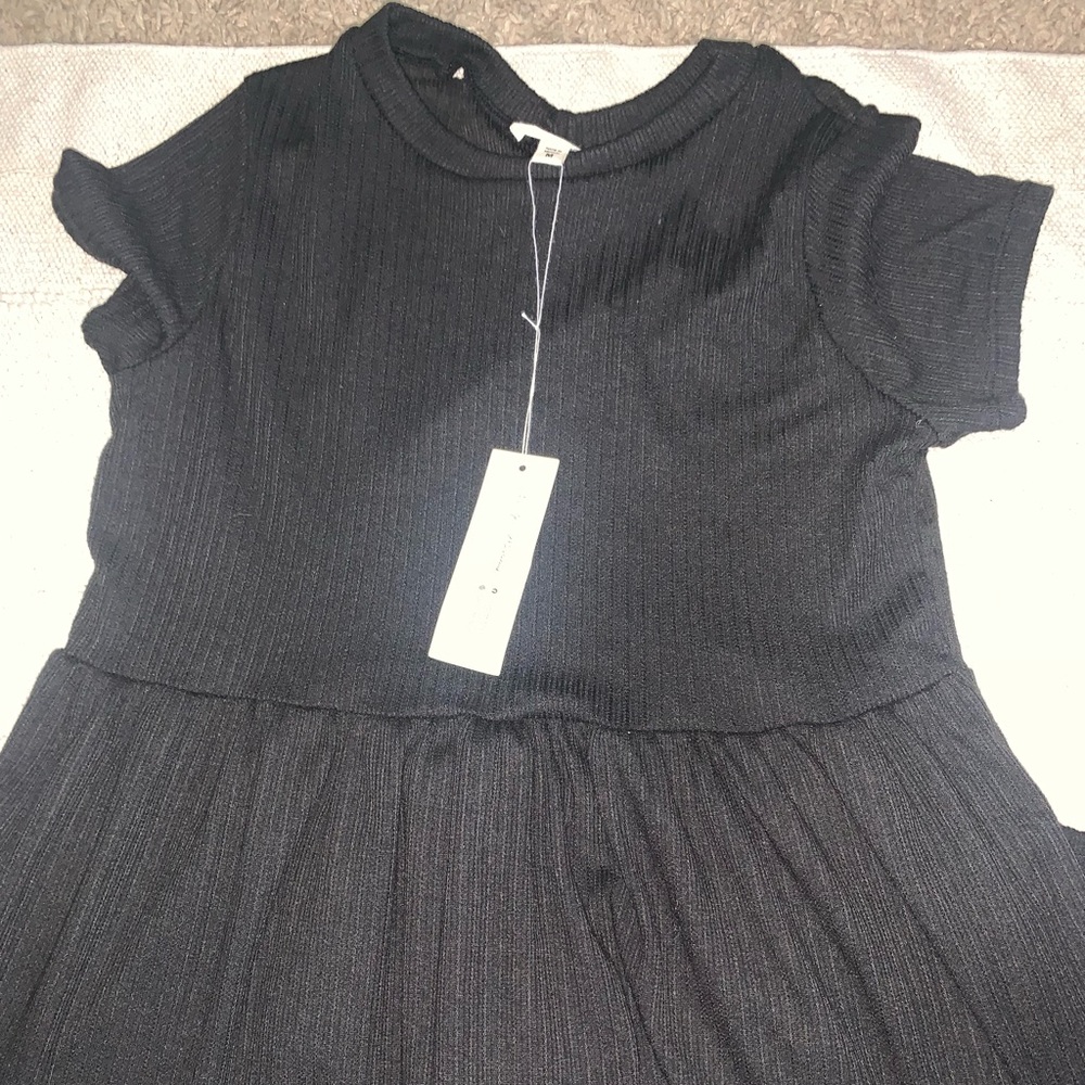 See You Monday Black Dress, Size-M
